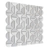 Allumi Tabs Silver,Płytka,mozaika,metalowa,kuchnia,łazienka,ściany,35x29,8cm