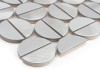 Allumi Tabs Silver,Płytka,mozaika,metalowa,kuchnia,łazienka,ściany,35x29,8cm