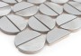 Allumi Tabs Silver,Płytka,mozaika,metalowa,kuchnia,łazienka,ściany,35x29,8cm