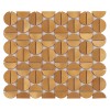 Allumi Tabs Brass Gold,płytka,mozaika,metalowa,kuchnia,łazienka,ściany,35x29,8cm.