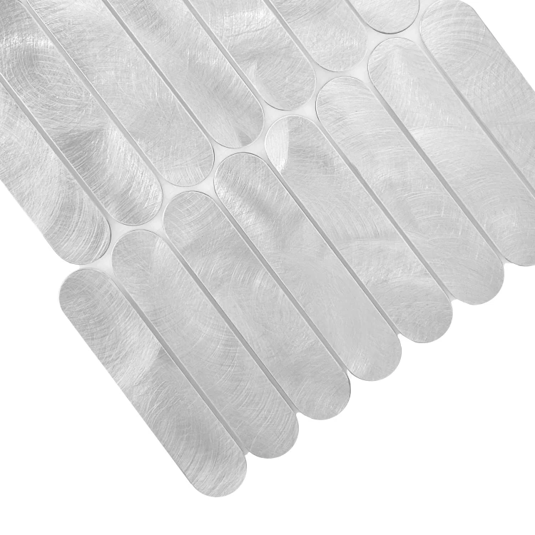 Allumi Pills Silver,płytka,mozaika,metalowa,kuchnia,łazienka,ściany,29,4x29,2cm.