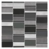 Mozaika Allumi Piano Grey 73,płytka,mozaika,metalowa,kuchnia,łazienka,ściany,29,3x29,8cm.