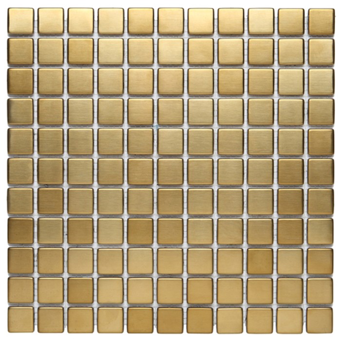 DINOX GOLD 010,płytka,mozaika,metalowa,kuchnia,łazienka,ściany,30,5x30,5cm.