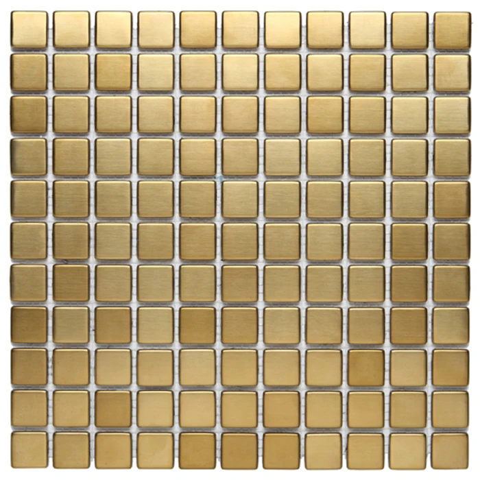 DINOX GOLD 010,płytka,mozaika,metalowa,kuchnia,łazienka,ściany,30,5x30,5cm.