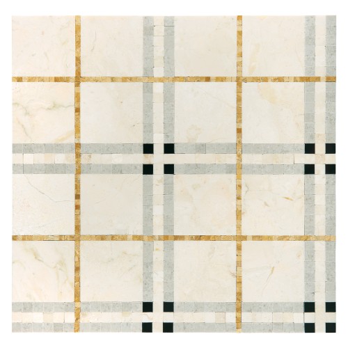 Beige Tartan,płytka,mozaika,kamienna,kuchnia,łazienka,przedpokój,podłogi,ściany,31x31cm.