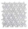 Carrara White Armor,płytka,mozaika,kamienna,kuchnia,łazienka,przedpokój,podłogi,ściany,30x29cm.