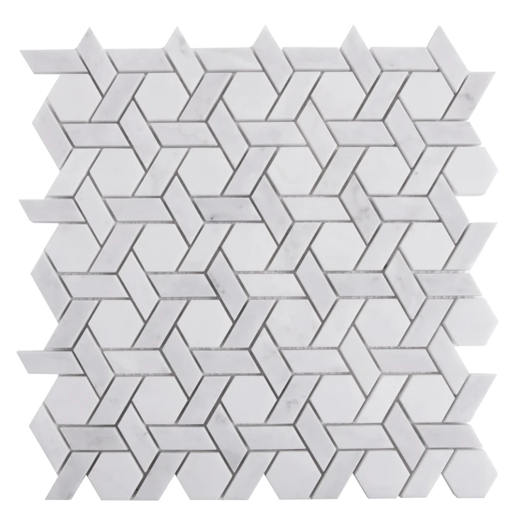 Carrara White Armor,płytka,mozaika,kamienna,kuchnia,łazienka,przedpokój,podłogi,ściany,30x29cm.