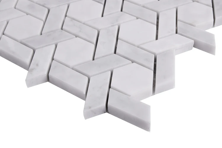 Carrara White Armor,płytka,mozaika,kamienna,kuchnia,łazienka,przedpokój,podłogi,ściany,30x29cm.