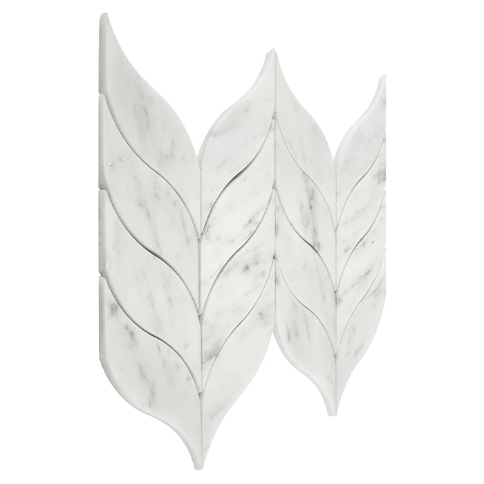Carrara White Calamus,płytka,mozaika,kamienna,kuchnia,łazienka,przedpokój,podłogi,ściany,29,5x20cm.