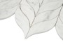 Carrara White Calamus,płytka,mozaika,kamienna,kuchnia,łazienka,przedpokój,podłogi,ściany,29,5x20cm.