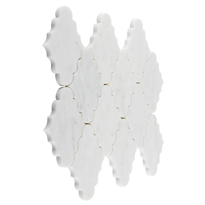 Carrara White Crest,płytka,mozaika,kamienna,kuchnia,łazienka,przedpokój,podłogi,ściany,35x30cm.