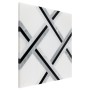 Pure White Quadron,płytka,mozaika,kamienna,kuchnia,łazienka,przedpokój,podłogi,ściany,30x30cm.