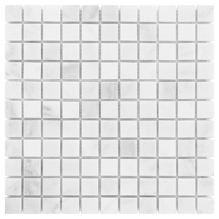 Eastern White 25,płytka,mozaika,kamienna,kuchnia,łazienka,przedpokój,podłogi,ściany,30,5x30,5cm.
