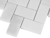 Eastern White HERRINGBONE 48,płytka,mozaika,kamienna,kuchnia,łazienka,przedpokój,podłogi,ściany,28,5x30,5cm.