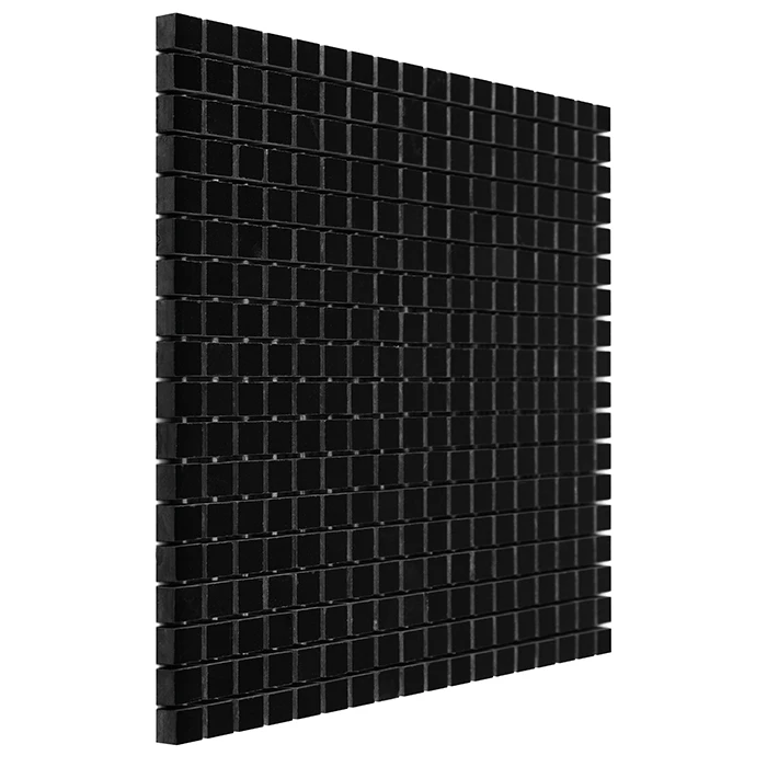 Pure Black 15,płytka,mozaika,kamienna,kuchnia,łazienka,przedpokój,podłogi,ściany,30,5x30,5cm.
