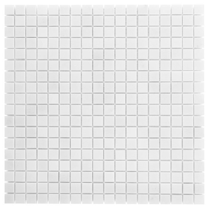 PURE WHITE 15,płytka,mozaika,ceramiczna,kuchnia,łazienka,przedpokój,podłogi,ściany,30,5x30,5cm.