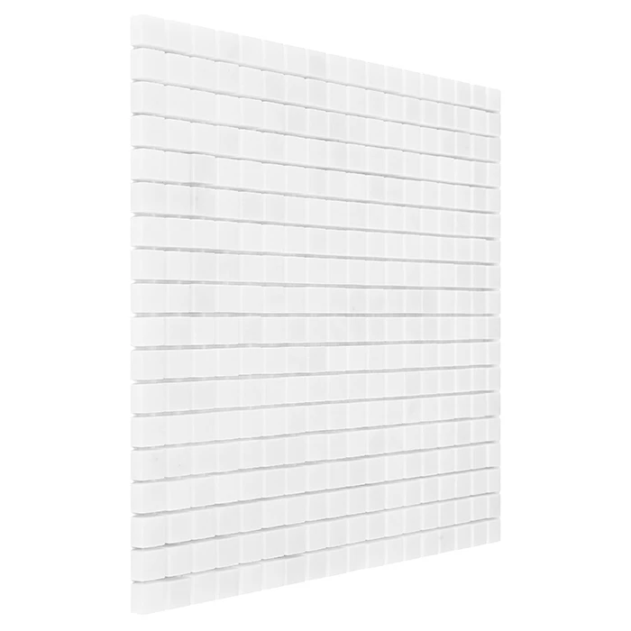 PURE WHITE 15,płytka,mozaika,ceramiczna,kuchnia,łazienka,przedpokój,podłogi,ściany,30,5x30,5cm.