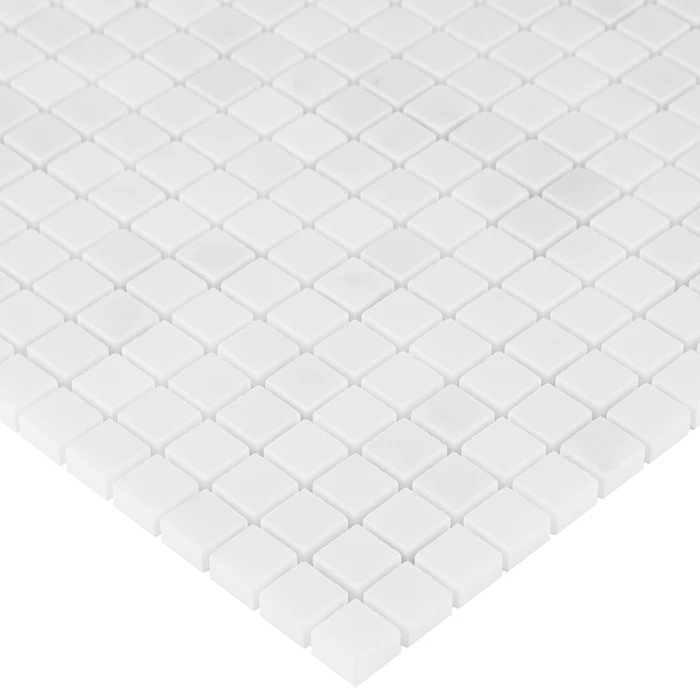 PURE WHITE 15,płytka,mozaika,ceramiczna,kuchnia,łazienka,przedpokój,podłogi,ściany,30,5x30,5cm.
