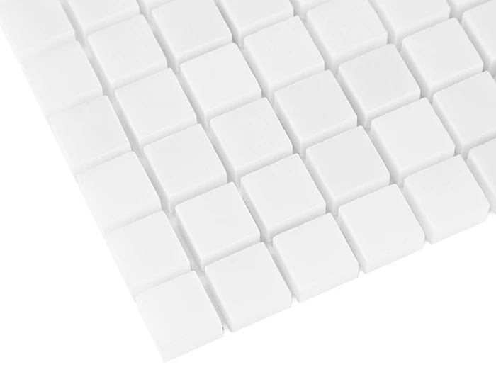 PURE WHITE 15,płytka,mozaika,ceramiczna,kuchnia,łazienka,przedpokój,podłogi,ściany,30,5x30,5cm.