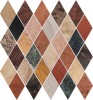 Emperador Rombic mix,płytka,mozaika,kamienna,kuchnia,łazienka,przedpokój,podłogi,ściany,29,5x29,5cm.