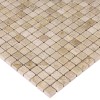 Travertine Cream 15,płytka,mozaika,kuchnia,łazienka,przedpokój,podłogi,ściany,30,5x30,5cm.