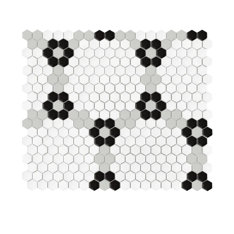Mini Hexagon Garland Black matt (1).jpg