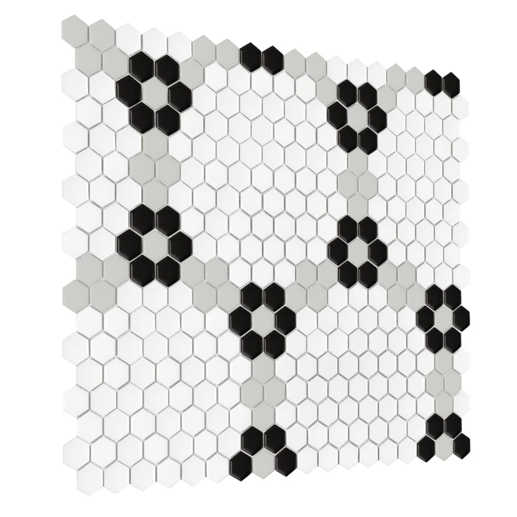 Mini Hexagon Garland Black matt (2).jpg